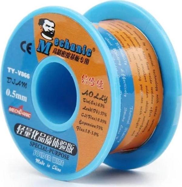 MECHANİC 0.5 MM 40 GR LEHİM TELİ - Image 1