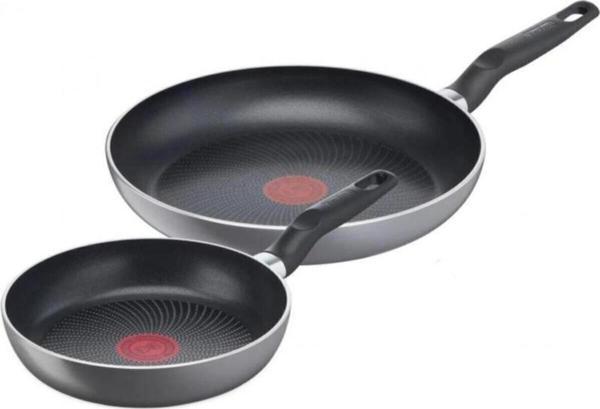 TEFAL C27390 Titanyum 1X SuperStart 2'li Tava Seti 20/26 cm - Image 1