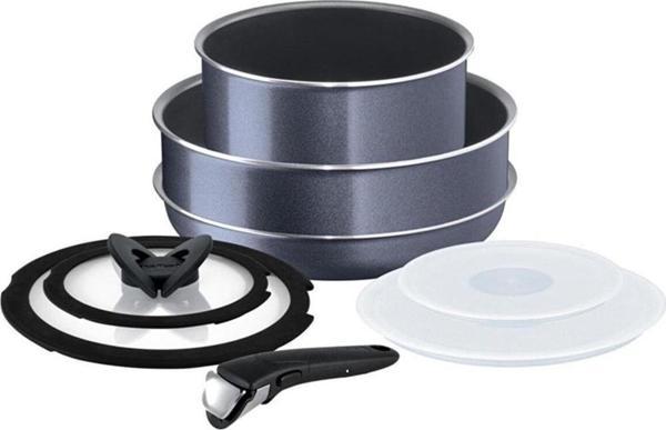 Tefal Ingenio Elegance 8 Parça Orta Titanyum Tava Tencere Seti - Image 1