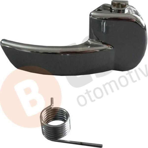 ESC Otomotiv Qashqai J10 JJ10 İçin Alüminyum Kaplama Paslanmaz İç Sağ Kapı Kol - Image 1