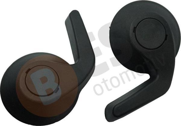 ESC Otomotiv Renault Kangoo MK2 için İki Adet SİYAH Ön Koltuk Ayar Kolu 7701209971, 7701209972 - Image 1