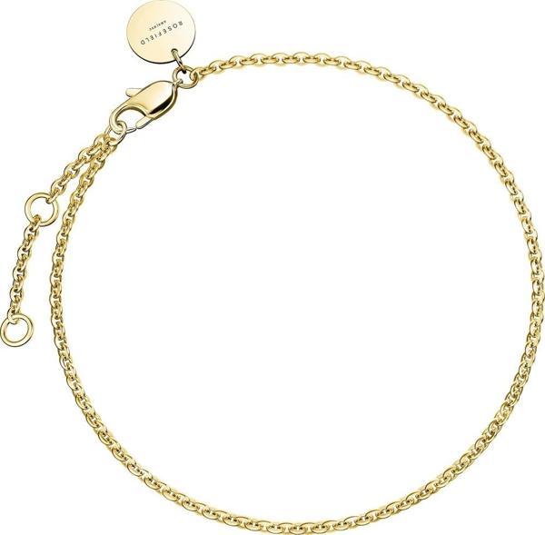 Rosefield JBOLG.J599 İnce Zincir Altın Renkli Çelik Bileklik - Image 1