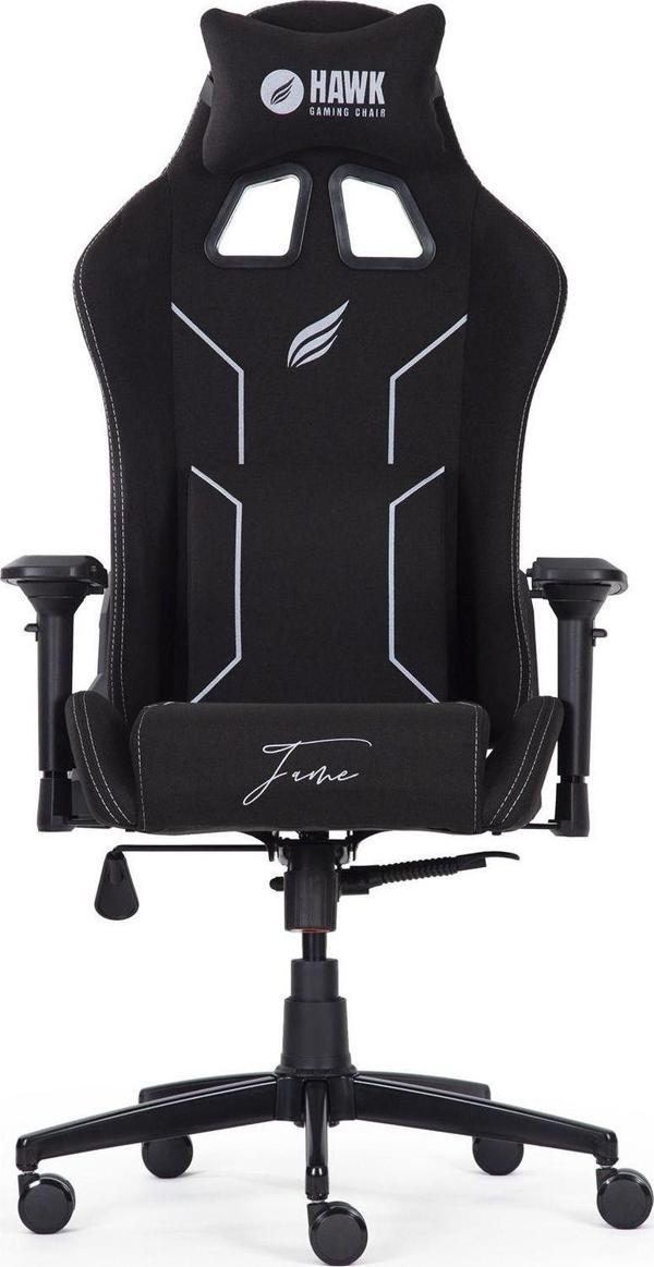 Hawk Gaming Chair Fame Silver Kumaş Oyuncu Koltuğu - Image 1