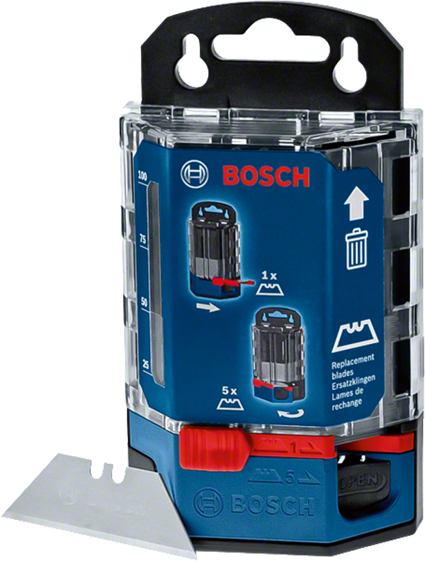 Bosch Profesyonel Maket Bıçağı Yedeği 50 Parça - Image 1