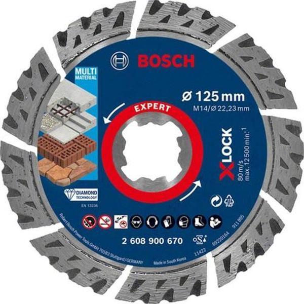 Bosch Expert 125 mm X-Lock Elmas Kesme Disk Bfuniversal 2608900670 - Image 1