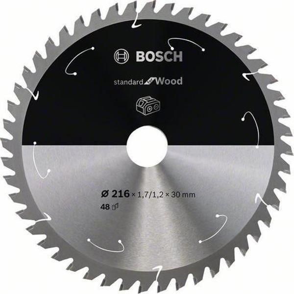 Bosch Ahşap Akülü Daire Test. Bıç. 216X30 mm 48 D 2608837723 - Image 1