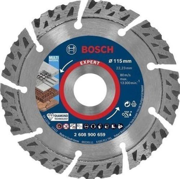 Bosch Expert Multimaterial Elmas Kesme Diski 115 x 22,23 x 2,2 x 12 mm - Image 1