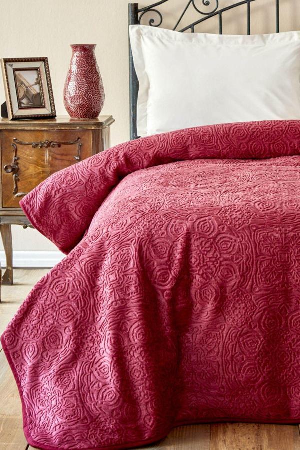 Karaca Home Scala Sarabi Çift Kişilik Embosy Battaniye - Image 1