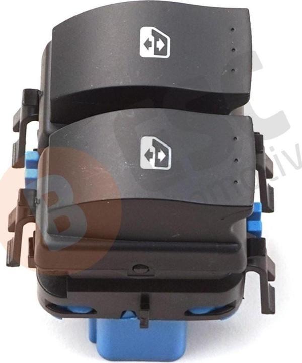 Renault Megane Scenic 2 İçin İkili Cam Düğmesi 8200107772 - Image 1