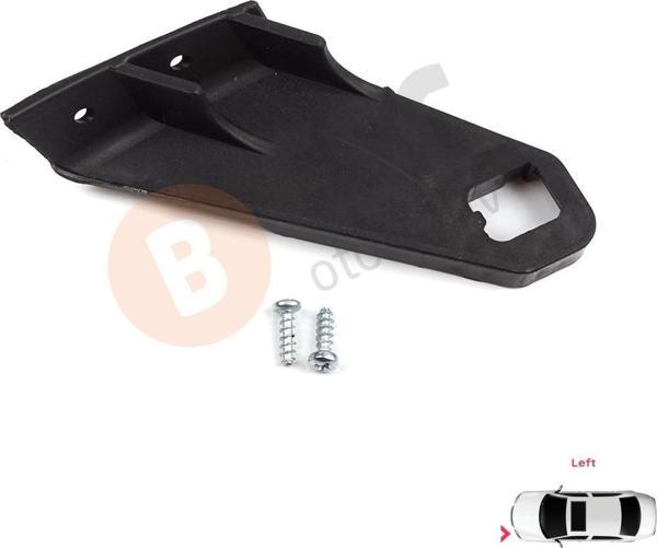Audi A3 MK2 8P1 2008-2013 Facelift 8P0998121A İçin Sol Ön Far Ayak Tamir Seti  - Image 1