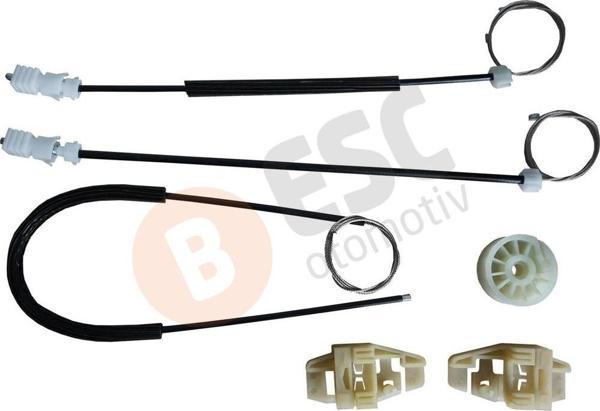 Citroen Xsara 1997-2005 İçin Ön Sol Cam Mekanizması Takımı - Image 1