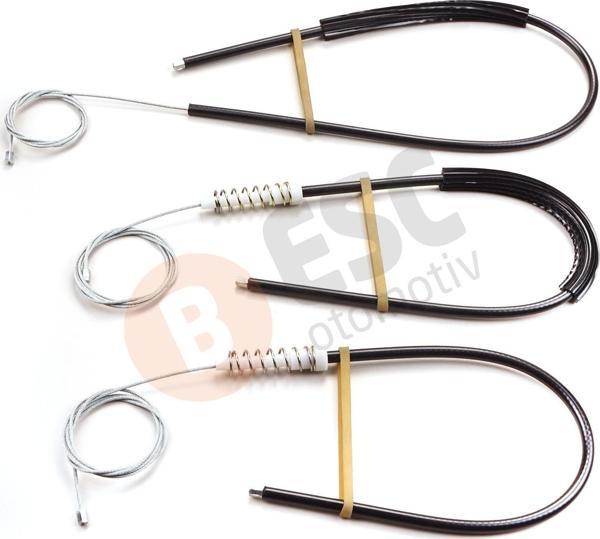 Audi A8 2002-2009 için Ön Sağ Kapı Cam Kriko 4E0837462 Tamir Seti - Image 1