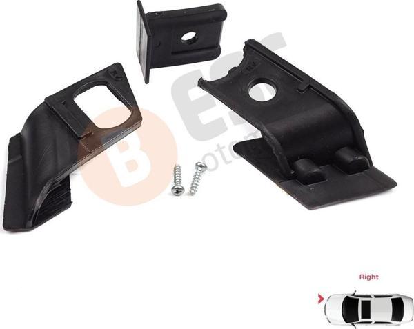 BMW 3 Series E90 E91 E92 E93 63116942726 İçin Sağ Ön Far Ayak Tamir Seti  - Image 1