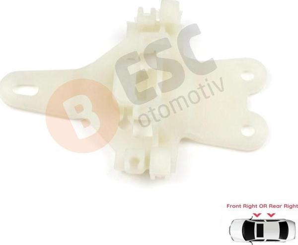 EWR5147 Nissan Terrano MK2 R20 93 06 İçin Arka Sağ Cam Kriko Tamir Klipsi - Image 1