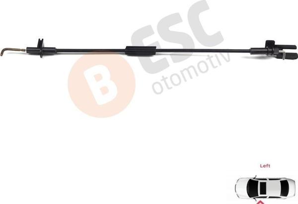 Fiat Albea Palio için Ön Sol Kapı Açma Teli 98822124 - Image 1