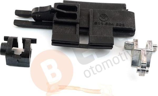 Bmw E39 X5 E53 1999-2006 Için 4 Parça Sağ Sunroof Kaydırıcı Kılavuz Tamir Seti 811694522 - Image 1