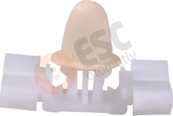 BMW için 10 Adet Yan Çıta Klipsi, Beyaz 51131960054 - Image 1