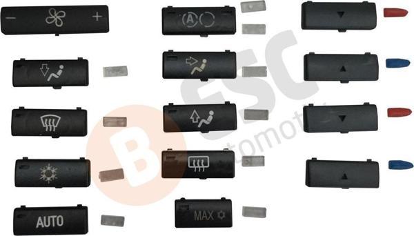 BMW X5 E53 E39 İçin 14 Parça Klima Kontrol Düğme Kapak Seti 6972163 - Image 1