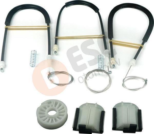 Ford Mondeo MK4 2008-2014 İçin Ön Sağ Cam Kriko Tamir Seti - Image 1