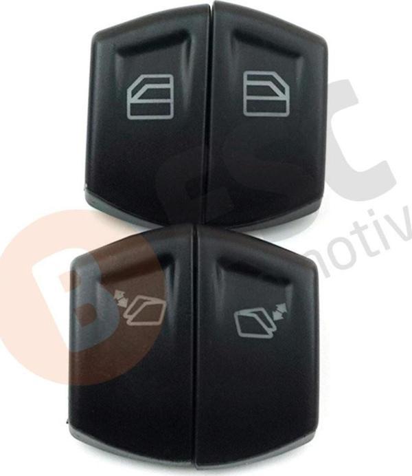 Mercedes W639 Vito Viano İçin 4 Adet Ön Sol Arka Camlar Düğme Tamir Kapağı - Image 1