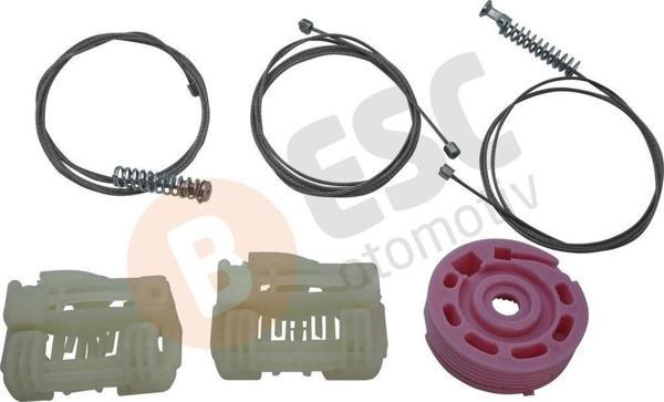 Hyundai i30 MK1 2007-2011 İçin Sol Ön Cam Kaldırma Mekanizması Takımı - Image 1