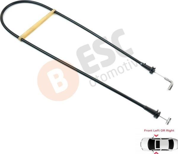 MAN TGA TGX TGL TGS Kamyon İçin Ön Kapı İç Açma Teli 81626800132 - Image 1