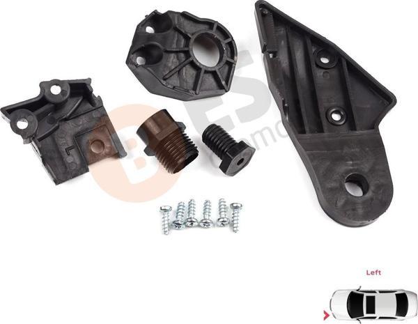 Mercedes C Class W204 S204 C204 2007-2014 CL203 A2048201114 İçin Sol Ön Far Ayak Tamir Seti  - Image 1
