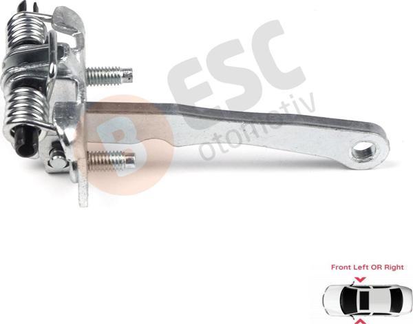Peugeot 306 1993-2002 İçin Ön Sağ veya Sol Kapı Gergi Yayı 9181.73  - Image 1