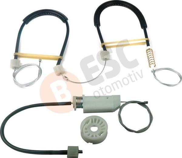 Mercedes CLS W219 2004-2010 İçin Ön Sol Cam Kriko Tamir Seti 2197200946 - Image 1