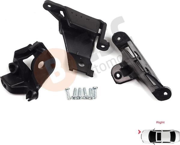 Peugeot 308 MK1 HB SW CC RCZ 408 T7 6212E4 İçin Sağ Ön Far Ayak Tamir Seti  - Image 1