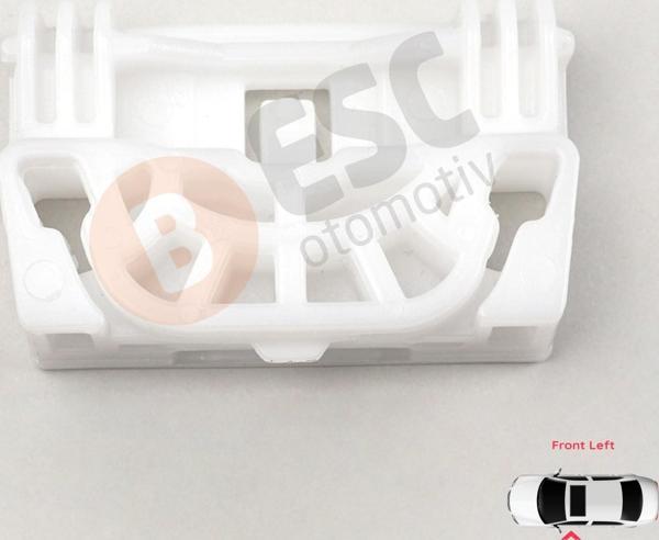 Mercedes Vito Viano Mixto MK2 W639 2011-2014 6397200446 İçin Ön Sol Kapı Cam Kriko Tamir Plastiği - Image 1
