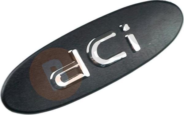 Renault Clio MK2 Kangoo İçin Siyah dci Monogram Amblemi Yazısı - Image 1
