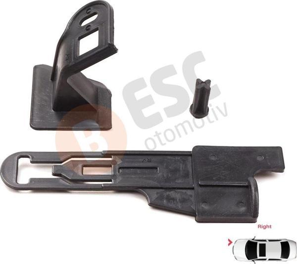 Renault Fluence L3 L30 2009-2020 260601089R İçin Sağ Ön Taraf Far Tamir Seti  - Image 1