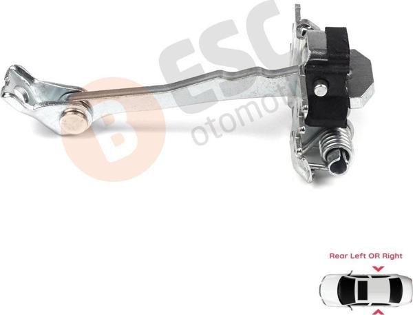 Renault Fluence Megane MK3 4/5 Door İçin Arka Sağ veya Sol Kapı Gergi Yayı 824306303R - Image 1