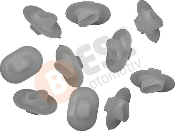 Renault İçin 10 Adet Yan Çıta Klipsi Beyaz 7703077256 - Image 1