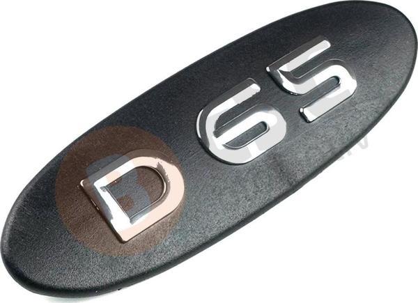 Renault Kangoo 1998-2005 İçin Siyah D65 Monogram Amblemi Yazısı - Image 1