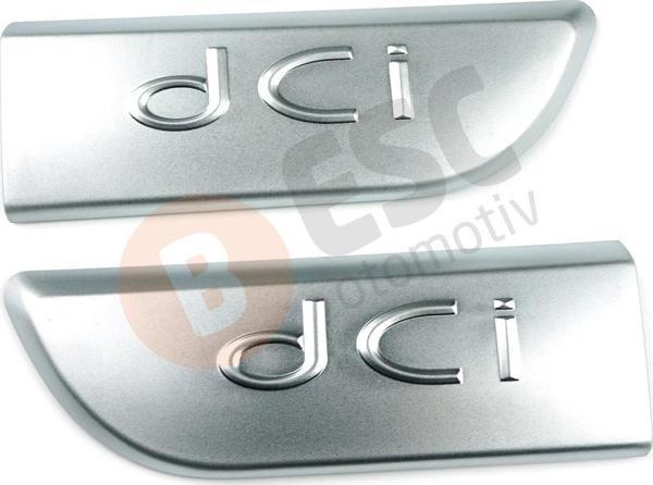 Renault Megane, Scenic 2 İçin 2 Adet Krom DCI Monogram Amblemi - Image 1
