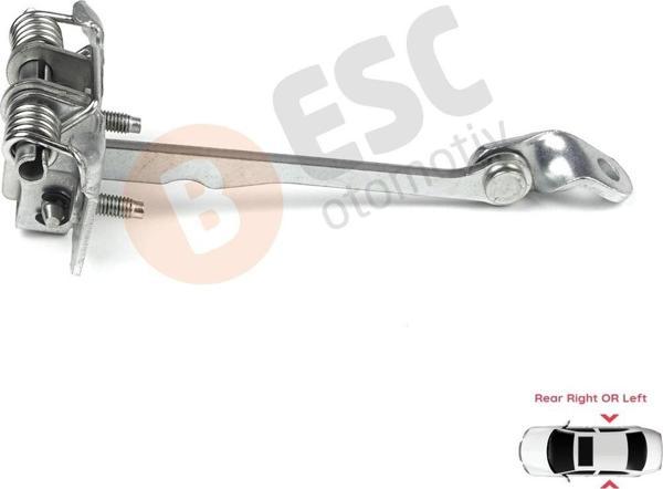 Renault Scenic MK1 JA0/1 1996-2003 İçin Arka Sağ veya Sol Kapı Gergi Yayı 7700834328  - Image 1