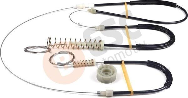 VW Scirocco MK3 İçin Ön Sağ Kapı Cam Kriko 1K8837402 Tamir Seti - Image 1