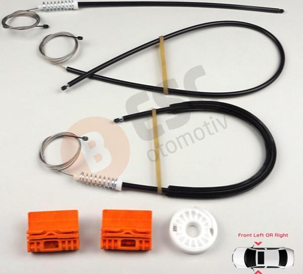 VW Touareg MK1 7L Porsche Cayenne 9PA 955 957 2002-2010 İçin Elektrikli Ön Cam Kriko Tamir Seti - Image 1