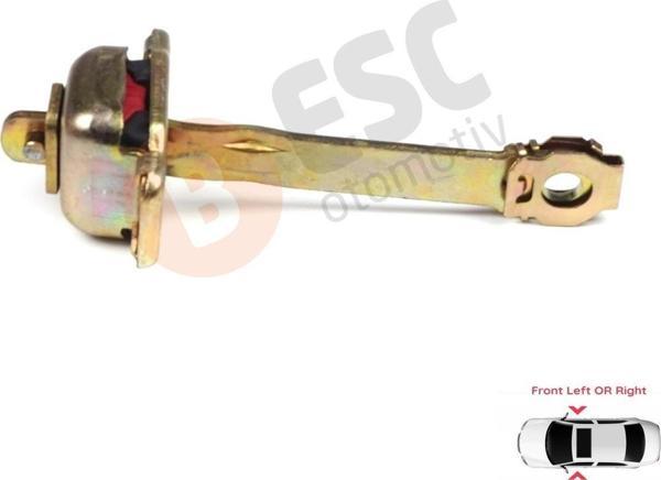 VW Transporter T4 1990-2004 İçin Ön Sağ veya Sol Kapı Gergi Yayı 701837249A  - Image 1