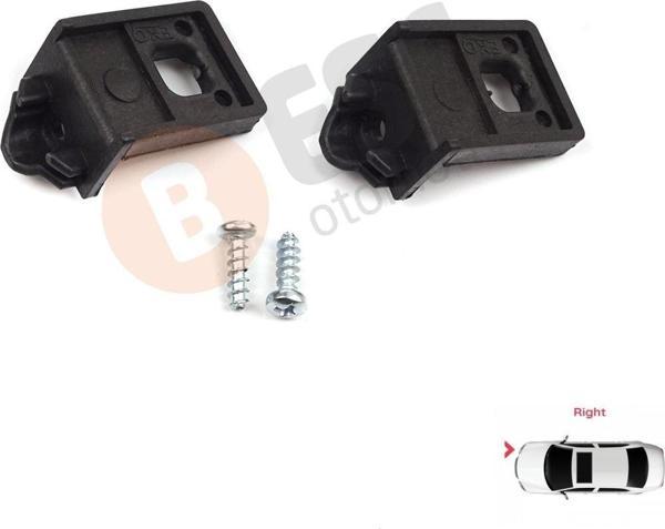 VW Touran MK1 2003-2010 Caddy MK3 2004-2010 1T0998225 İçin Sağ Ön Far Ayak Tamir Seti - Image 1