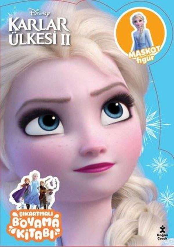 Disney Karlar Ülkesi 2 - Çıkartmalı Boyama Kitabı - Maskot Figür - Doğan Çocuk - Image 1