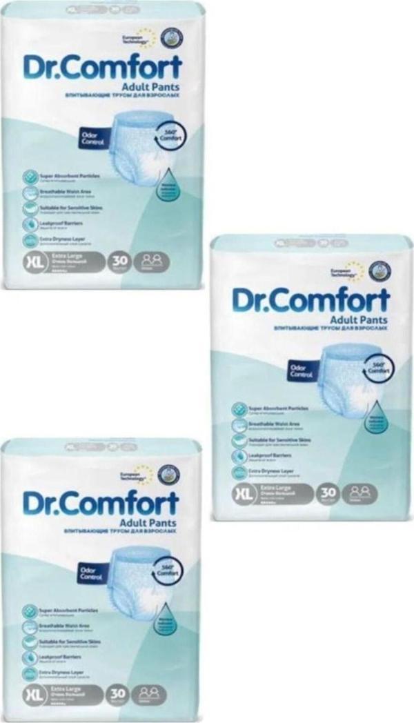 Dr.Comfort Emici Külot Xl 30'Lu 3 Paket Hasta Bezi - Image 1