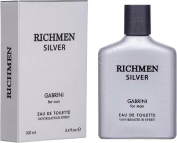 Piev Gabrini Richmen Silver For Man Parfüm 100 Ml - Image 1