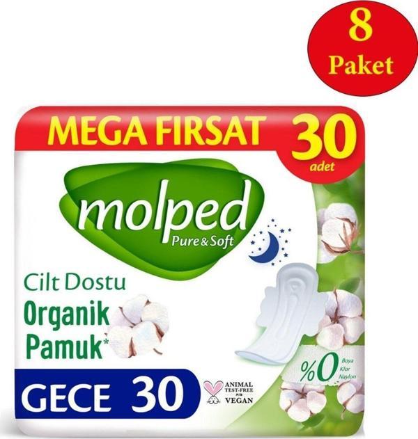 Molped Pure Ve Soft Mega Fırsat Gece Ultra 240 Adet - Image 1