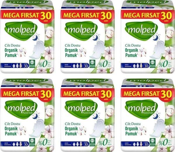 Molped Pure&Soft Mega Pk 30Lu X6Pk 180 Adet - Image 1