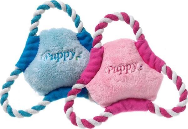 Karlıe Yav.köp. Peluş Frizbi 17cm Kar.renkli - Image 1