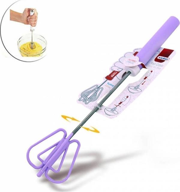 Wenken Lüks Bas Dönsün Yaylı Çırpıcı Mor - Image 1