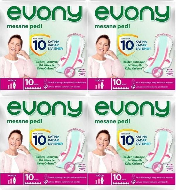 Evony Günlük Mesane Pedi Yoğun 40 Adet (4Pk*10) - Image 1